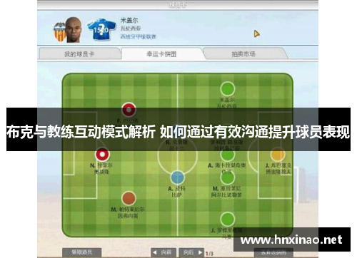 布克与教练互动模式解析 如何通过有效沟通提升球员表现 布克与教练互动模式解析 如何通过有效沟通提升球员表现